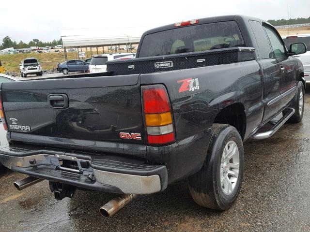 2GTEK19B871118547 - 2007 GMC NEW SIERRA BLACK photo 4