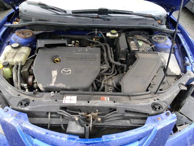 JM1BK323381172136 - 2008 MAZDA 3 S BLUE photo 7