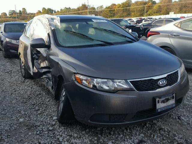 KNAFU5A25D5685467 - 2013 KIA FORTE EX GRAY photo 1