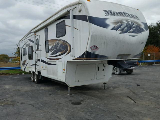 4YDF3452XA4700814 - 2010 KEYSTONE MONTANA WHITE photo 1