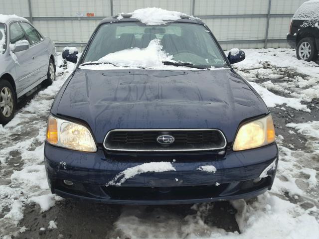 4S3BE625847201972 - 2004 SUBARU LEGACY L S BLUE photo 9