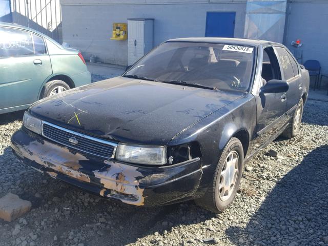 JN1EJ01F6NT105012 - 1992 NISSAN MAXIMA SE BLACK photo 2