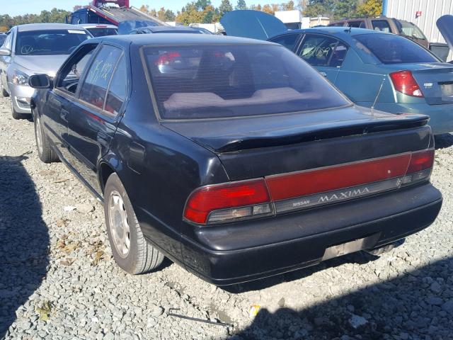 JN1EJ01F6NT105012 - 1992 NISSAN MAXIMA SE BLACK photo 3