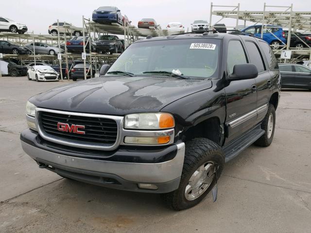 1GKEK13Z74J323336 - 2004 GMC YUKON BLACK photo 2