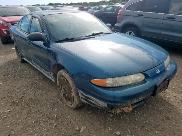 1G3NL52F93C294108 - 2003 OLDSMOBILE ALERO GL BLUE photo 1