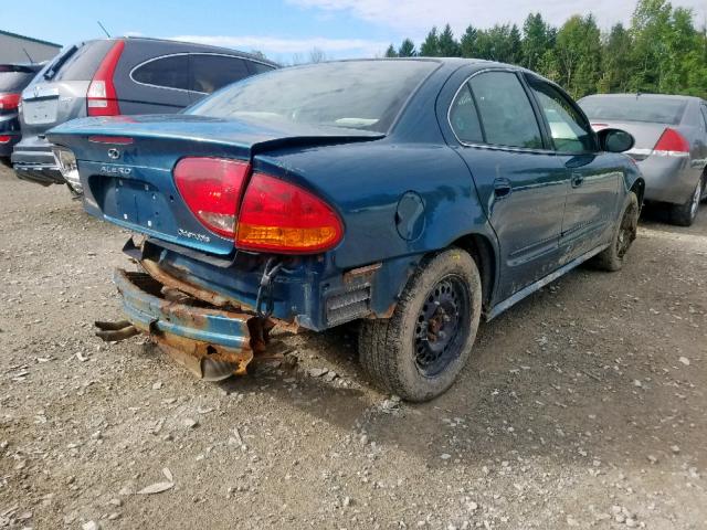 1G3NL52F93C294108 - 2003 OLDSMOBILE ALERO GL BLUE photo 4