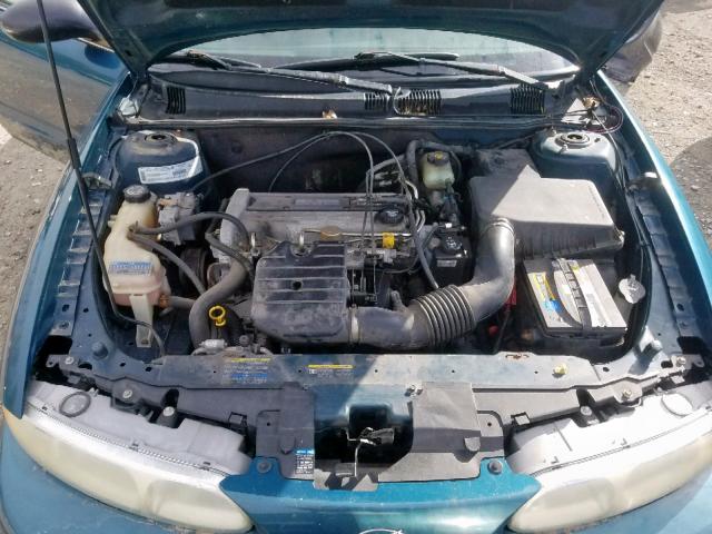 1G3NL52F93C294108 - 2003 OLDSMOBILE ALERO GL BLUE photo 7