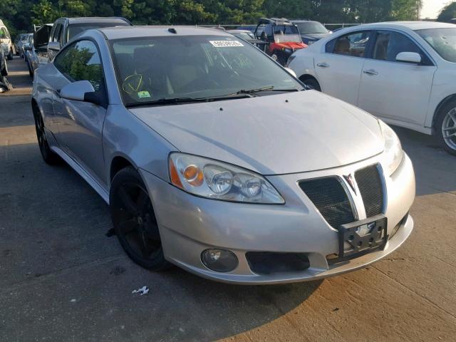 1G2ZH17N384241518 - 2008 PONTIAC G6 GT SILVER photo 1