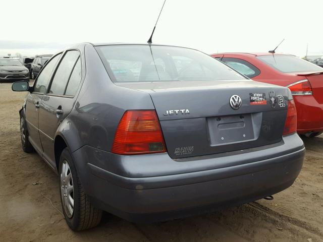 3VWRK69M53M026392 - 2003 VOLKSWAGEN JETTA GL GRAY photo 3