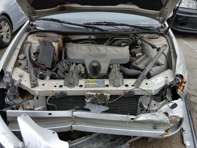 2G2WP582971215744 - 2007 PONTIAC GRAND PRIX SILVER photo 7
