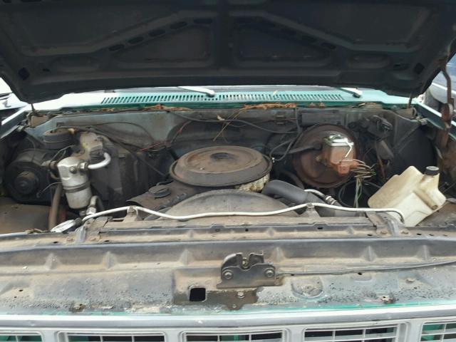 2GTGC24M3C1500922 - 1982 GMC C2500 GREEN photo 7