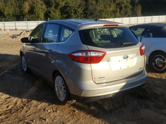 1FADP5BU2FL117831 - 2015 FORD C-MAX SEL SILVER photo 3