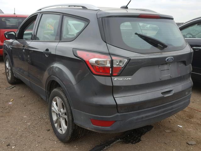 1FMCU0F72HUE95209 - 2017 FORD ESCAPE S GRAY photo 3