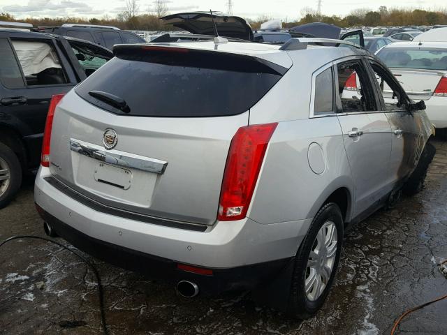 3GYFNDEY8AS650359 - 2010 CADILLAC SRX LUXURY SILVER photo 4