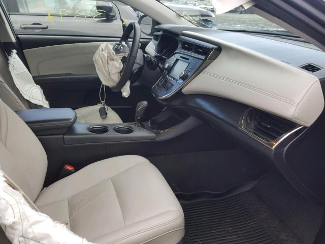 4T1BK1EB2JU274843 - 2018 TOYOTA AVALON XLE GRAY photo 5