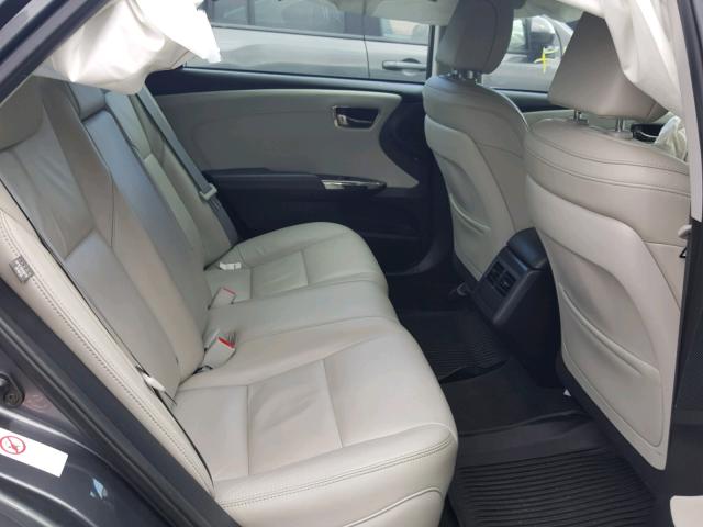 4T1BK1EB2JU274843 - 2018 TOYOTA AVALON XLE GRAY photo 6