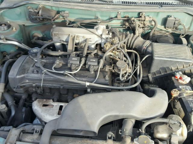 JT2BC52L6T0151362 - 1996 TOYOTA TERCEL DX GREEN photo 7