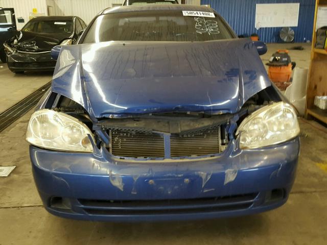 KL5JD56Z76K290560 - 2006 SUZUKI FORENZA BLUE photo 7