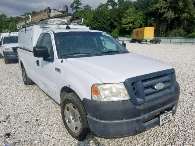 1FTRF12218KD93226 - 2008 FORD F150 WHITE photo 1