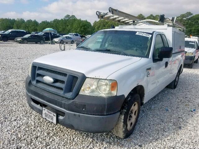 1FTRF12218KD93226 - 2008 FORD F150 WHITE photo 2