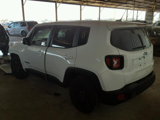 ZACCJAAT6GPC58276 - 2016 JEEP RENEGADE S Ağ foto 3