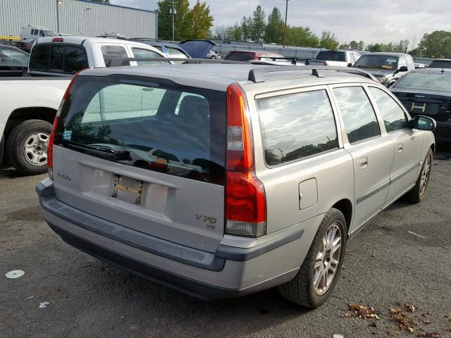 YV1SW53D512063369 - 2001 VOLVO V70 T5 TUR SILVER photo 4