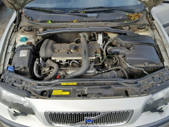 YV1SW53D512063369 - 2001 VOLVO V70 T5 TUR SILVER photo 7