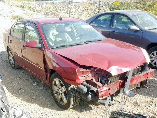 1G1ZU53846F132218 - 2006 CHEVROLET MALIBU LTZ წითელი ფოტო 1