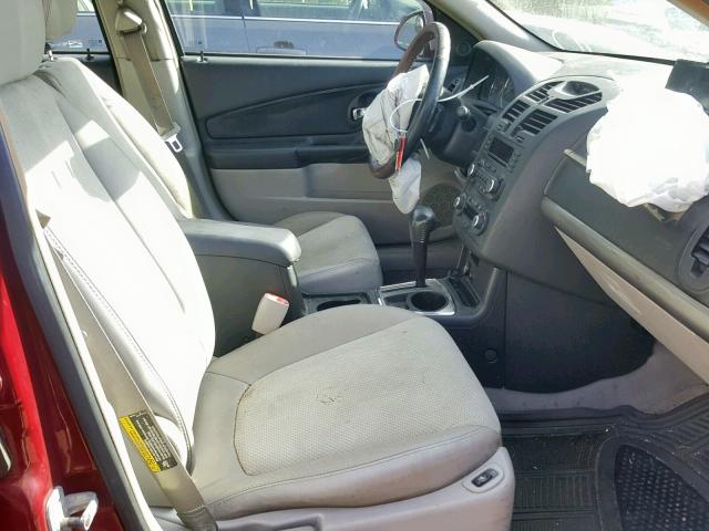 1G1ZU53846F132218 - 2006 CHEVROLET MALIBU LTZ წითელი ფოტო 5