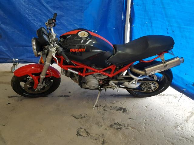 ZDM1RABP28B109980 - 2008 DUCATI MONSTER S2 ORANGE photo 9