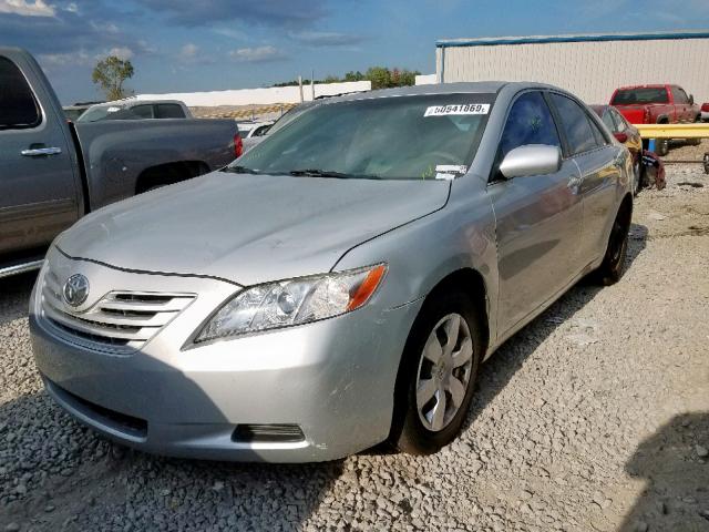 4T1BE46K37U066888 - 2007 TOYOTA CAMRY NEW SILVER photo 2
