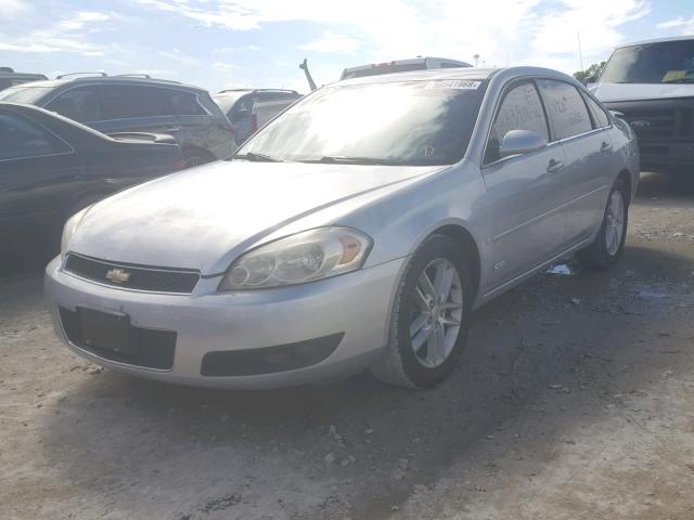 2G1WD58C089166295 - 2008 CHEVROLET IMPALA SUP ვერცხლისფერი ფოტო 2