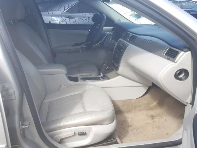 2G1WD58C089166295 - 2008 CHEVROLET IMPALA SUP ვერცხლისფერი ფოტო 5