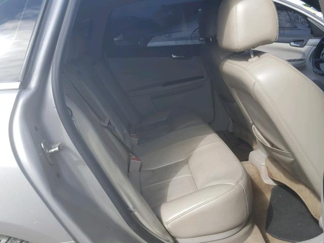 2G1WD58C089166295 - 2008 CHEVROLET IMPALA SUP ვერცხლისფერი ფოტო 6