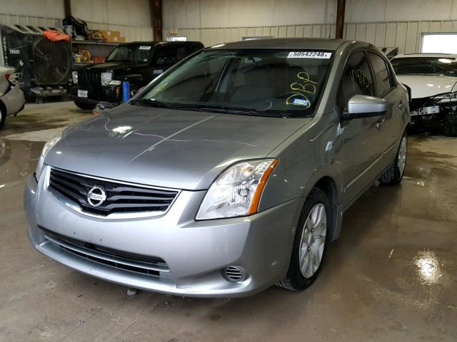 3N1AB6AP4CL735961 - 2012 NISSAN SENTRA 2.0 GRAY photo 2