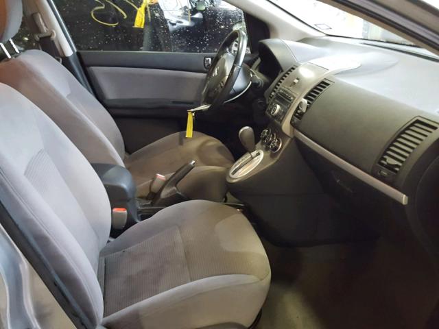 3N1AB6AP4CL735961 - 2012 NISSAN SENTRA 2.0 GRAY photo 5