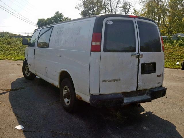 1GTHG39U831100965 - 2003 GMC SAVANA G35 WHITE photo 3