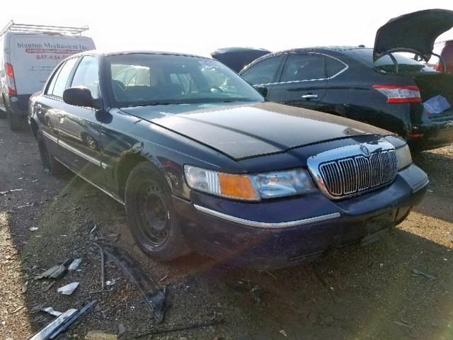 2MEFM74W4YX683807 - 2000 MERCURY GRAND MARQ BLUE photo 1