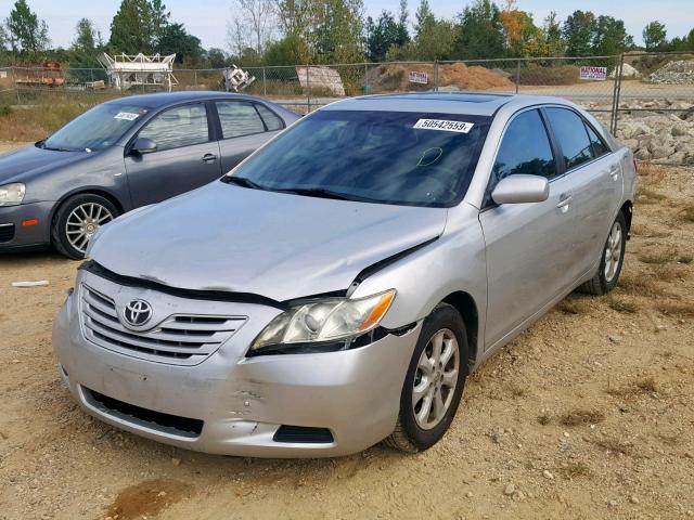 4T1BE46K67U588964 - 2007 TOYOTA CAMRY NEW SILVER photo 2