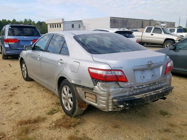 4T1BE46K67U588964 - 2007 TOYOTA CAMRY NEW SILVER photo 3