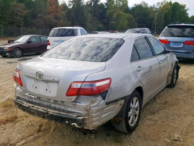 4T1BE46K67U588964 - 2007 TOYOTA CAMRY NEW SILVER photo 4