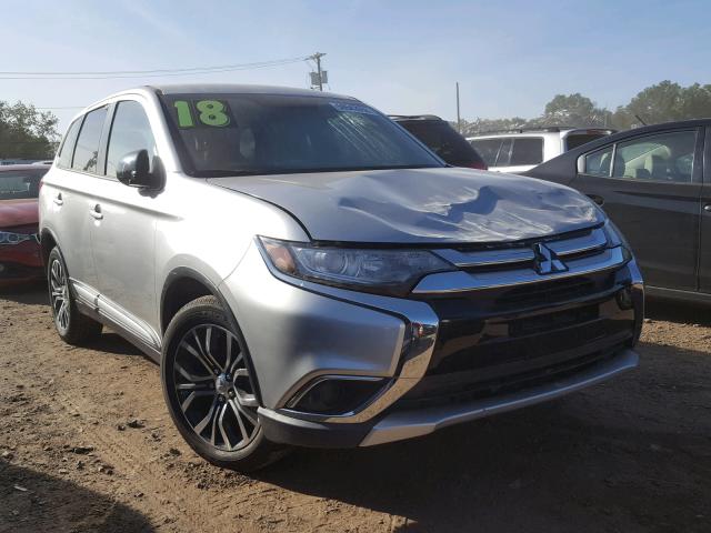 JA4AZ2A33JZ005439 - 2018 MITSUBISHI OUTLANDER SILVER photo 1