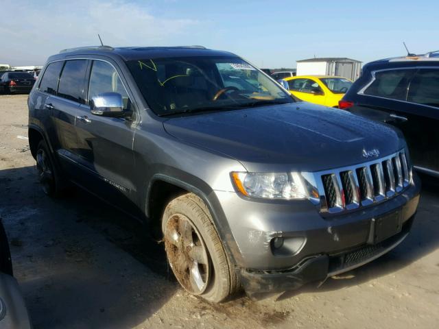 1C4RJECT4CC215763 - 2012 JEEP GRAND CHER GRAY photo 1