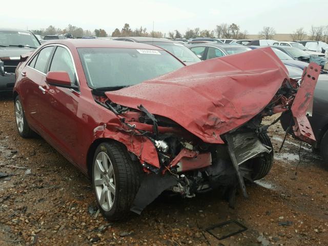 1G6AA5RA1D0113183 - 2013 CADILLAC ATS MAROON photo 1