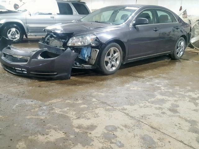 1G1ZC5EB9A4162203 - 2010 CHEVROLET MALIBU 1LT 灰色 照片 2