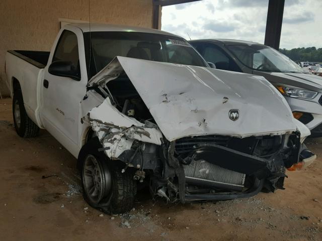 1B7FL26PXWS644135 - 1998 DODGE DAKOTA WHITE photo 1