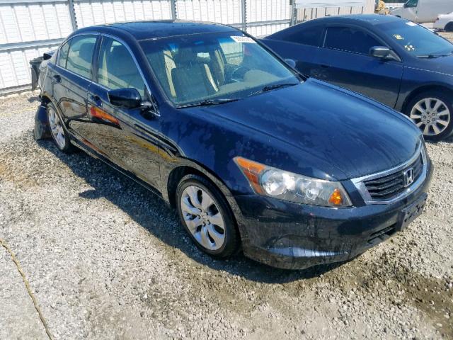 1HGCP26808A061826 - 2008 HONDA ACCORD EXL BLACK photo 1