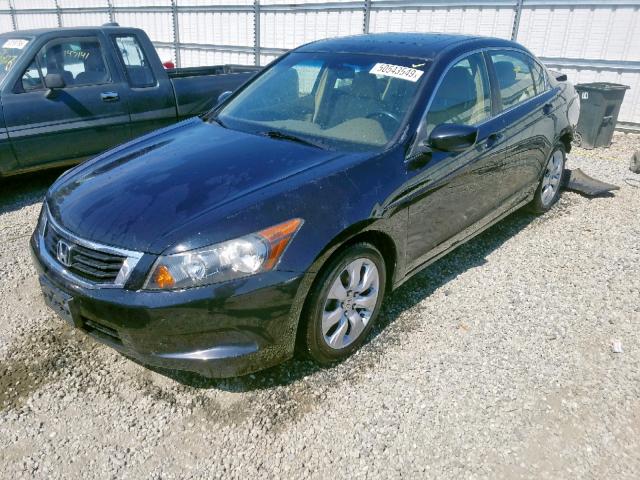 1HGCP26808A061826 - 2008 HONDA ACCORD EXL BLACK photo 2