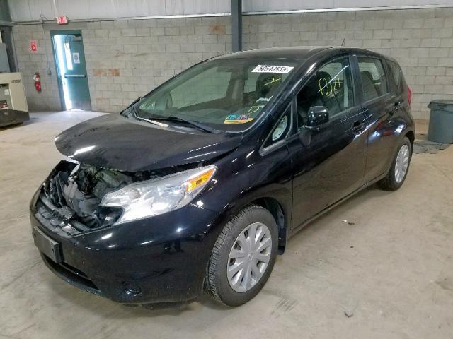 3N1CE2CP2EL371449 - 2014 NISSAN VERSA NOTE BLACK photo 2