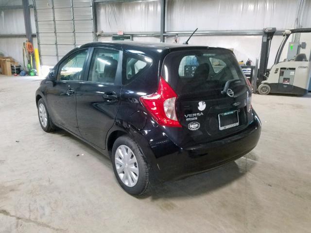 3N1CE2CP2EL371449 - 2014 NISSAN VERSA NOTE BLACK photo 3